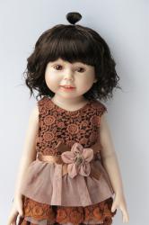 Cute Up Style BJD Synthetic Mohair Doll Wigs JD375