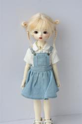 Newly Cute Two Braid BJD Mohair Doll Wigs JD857