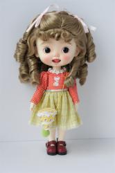 Lovely Curly Pony Synthetic Mohair Doll Wigs JD262