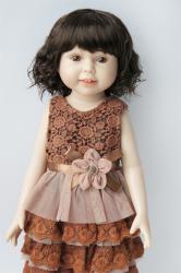 Curly BJD Synthetic Mohair Doll Wigs JD260