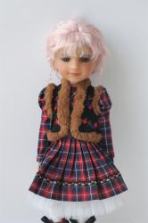 Classical Twist Mohair BJD Doll Wigs JD160