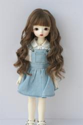 Newly Soft Material Curly BJD Synthetic Mohair Doll Wig JD853