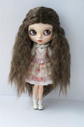 Long Princess Curly Doll Wigs Synthetic Mohair JD119