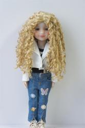 Long Curly BJD Synthetic Mohair Doll Wig JD073