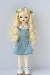 Newly Soft Material Curly BJD Synthetic Mohair Doll Wig JD856