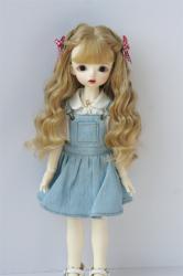 Newly Soft Material Curly BJD Synthetic Mohair Doll Wig JD856