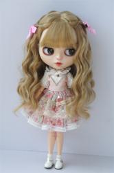 Newly Soft Material Curly BJD Synthetic Mohair Doll Wig JD856