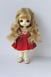 Newly Soft Material Curly BJD Synthetic Mohair Doll Wig JD855