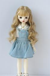 Newly Soft Material Curly BJD Synthetic Mohair Doll Wig JD855