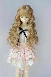 Newly Soft Material Curly BJD Synthetic Mohair Doll Wig JD855