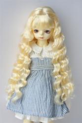 Newly Soft Material Curly BJD Synthetic Mohair Doll Wig JD855