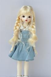 Newly Soft Material Curly BJD Synthetic Mohair Doll Wig JD854