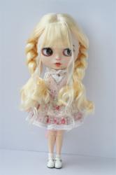 Newly Soft Material Curly BJD Synthetic Mohair Doll Wig JD854