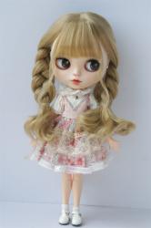 Newly Soft Material Curly BJD Synthetic Mohair Doll Wig JD854