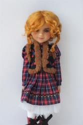 Lovely Braids BJD Mohair Doll Wigs JD644