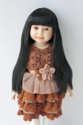 Long Straight BJD Synthetic Mohair Doll Wig JD056