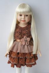 Long Straight BJD Synthetic Mohair Doll Wig JD056