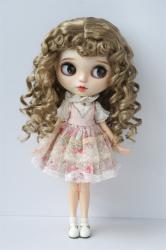 Long Curly BJD Synthetic Mohair Wig JD031