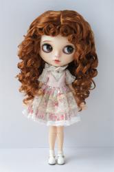 Long Curly BJD Synthetic Mohair Wig JD031