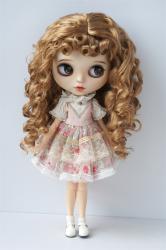 Long Curly BJD Synthetic Mohair Wig JD031