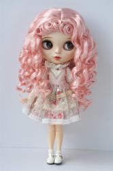 Long Curly BJD Synthetic Mohair Wig JD031