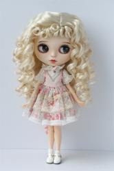 Long Curly BJD Synthetic Mohair Wig JD031