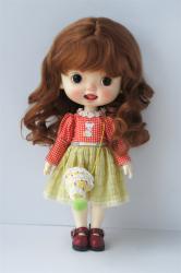 New Material Combed Mohair Wigs Doll Hair D20313L