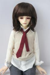 Full Bangs Short Wave BJD Synthetic Mohair Doll Wigs JD190