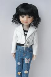 Curly BJD Synthetic Mohair Doll Wigs JD260