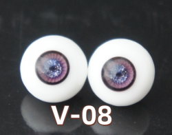 V-08 BJD Glass Eyes Round Eyes With Handle