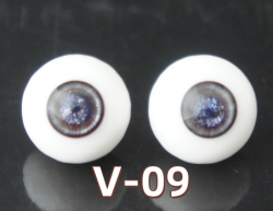 V-09 BJD Glass Eyes Round Eyes With Handle