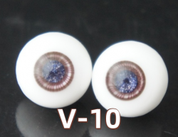 V-10 BJD Glass Eyes Round Eyes With Handle