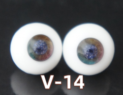 V-14 BJD Glass Eyes Round Eyes With Handle