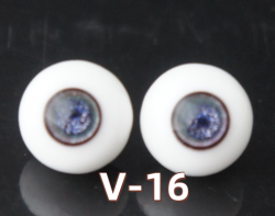 V-16 BJD Glass Eyes Round Eyes With Handle