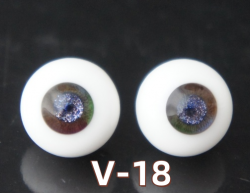 V-18 BJD Glass Eyes Round Eyes With Handle