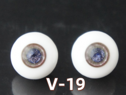 V-19 BJD Glass Eyes Round Eyes With Handle