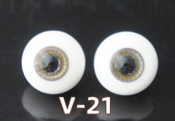 V-21 BJD Glass Eyes Round Eyes With Handle