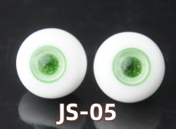 JS-05 BJD Glass Eyes Hand Made Doll Eyeballs Round Eyes With Handle