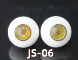 JS-06 BJD Glass Eyes Hand Made Doll Eyeballs Round Eyes With Handle