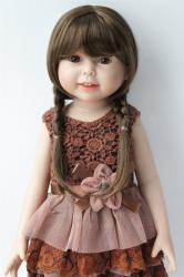 Pretty Braids BJD Synthetic Mohair Doll Wigs JD676