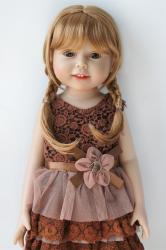 Pretty Braids BJD Synthetic Mohair Doll Wigs JD676