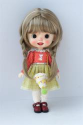 Pretty Braids BJD Synthetic Mohair Doll Wigs JD676