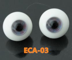 ECA-03 BJD Glass Eyes Hand Made Doll Eyeballs Round Eyes With Handle
