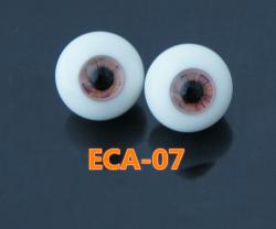ECA-07 BJD Glass Eyes Hand Made Doll Eyeballs Round Eyes With Handle