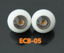 ECB-05 BJD Glass Eyes Hand Made Doll Eyeballs Round Eyes With Handle