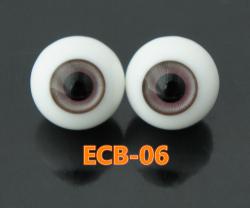 ECB-06 BJD Glass Eyes Hand Made Doll Eyeballs Round Eyes With Handle