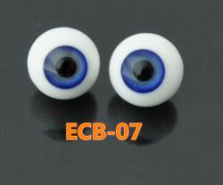 ECB-07 BJD Glass Eyes Hand Made Doll Eyeballs Round Eyes With Handle