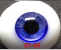 ET-05 BJD Glass Eyes Hand Made Doll Eyeballs Round Eyes With Handle
