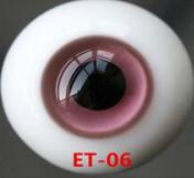 ET-06 BJD Glass Eyes Hand Made Doll Eyeballs Round Eyes With Handle