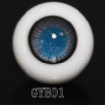 GYB-01 BJD Glass Eyes Hand Made Doll Eyeballs Round Eyes With Handle